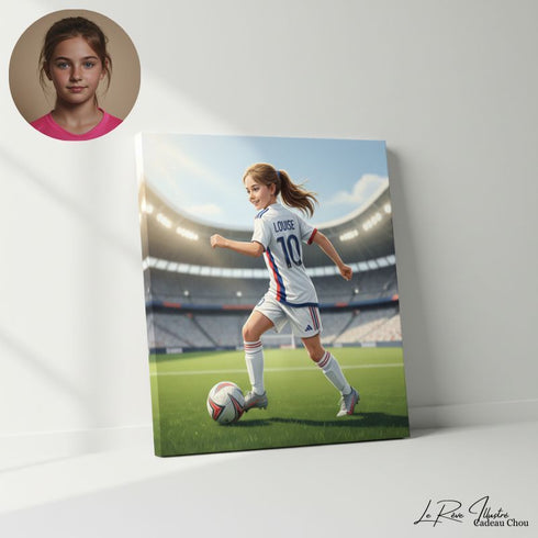 Portrait Magique – Le Rêve Illustré™ – Spécial Fans de Foot